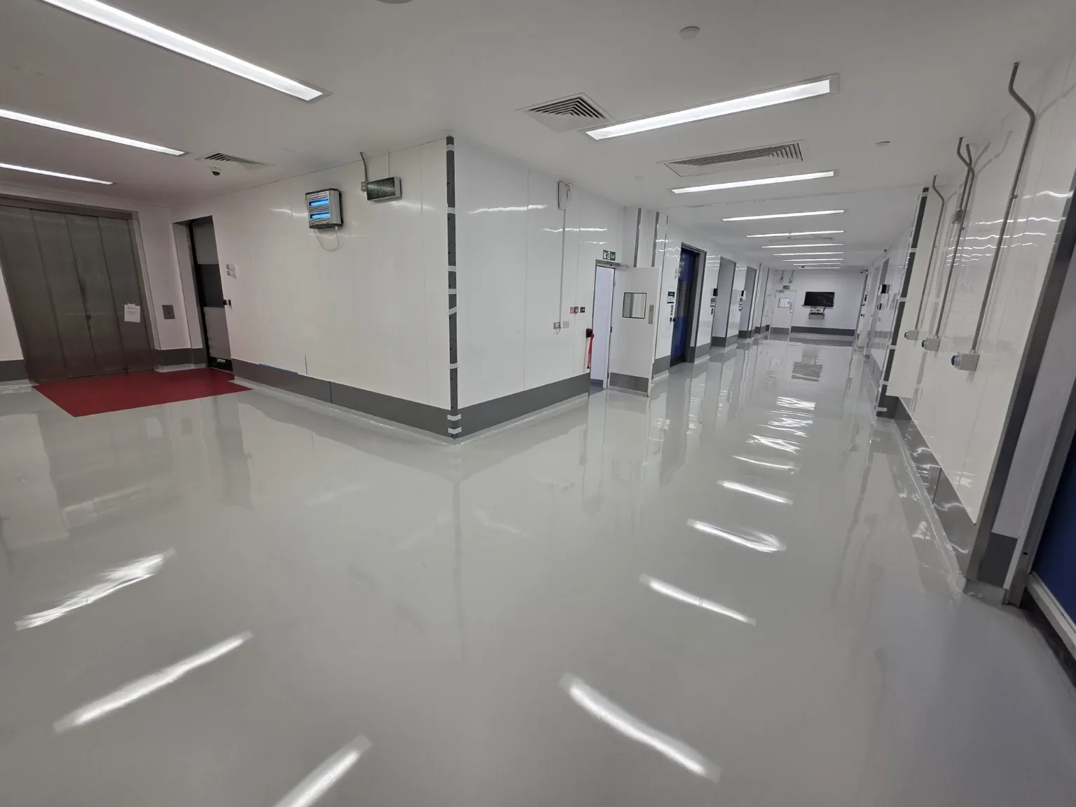Pharmaceutical Resin Flooring South Wales 3,725m² Project